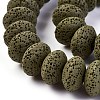 Natural Lava Rock Beads Strands G-I220-17B-03-2