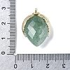 Natural Strawberry Quartz Pendants G-U019-01G-03-3