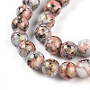 Baking Paint Glass Beads X1-DGLA-N003-8mm-B05-4