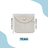 Velvet Jewelry Pouches TP-WH0012-05B-2