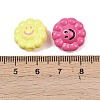 Opaque Acrylic Enamel Beads OACR-I029-04-3