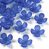 Frosted Acrylic Bead Caps MACR-S371-06A-751-1