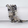 2 Strands Natural Dragon Veins Agate Bead Strands G-FH0002-36B-4