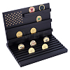 Wooden Commemorative Coin Organizer Slotted Display Stands ODIS-WH0086-228B-1