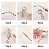 DIY Butterfly Drop Earring Making Kits DIY-SC0018-68-4