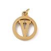 304 Stainless Steel Charms
with Jump Ring LS-STAS-R001-02G-V-1