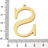 304 Stainless Steel Pendants STAS-C157-01G-S-3