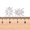 Halloween 304 Stainless Steel Charms LS-STAS-E521-07P-03-3