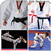 Taekwondo Belt AJEW-WH0314-341K-5