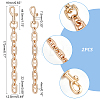 Alloy Mariner Link Chain Purse Strap Extenders DIY-WH0304-706LG-2