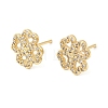 Valentine's Day Brass Micro Pave Clear Cubic Zirconia Stud Earrings EJEW-C186-22G-02-4
