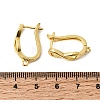 Infinity Brass Hoop Earring Findings KK-A289-10G-3
