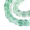 Crackle Transparent Glass Beads Strands GLAA-N062-6mm-03-3