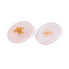 Natural Rose Quartz Cabochons G-T143-28M-2