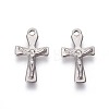 Tarnish Resistant 304 Stainless Steel Pendants X-STAS-P231-11P-1