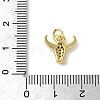 Rack Plating Brass Micro Pave CLear Cubic Zirconia Charms KK-C053-12G-3