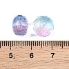 Two-Tone Transparent Acrylic Beads AC-CBAE44E-01A-06-2
