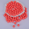 Round Silicone Focal Beads SI-JX0046A-107-1