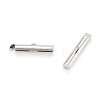 Iron Slide On End Clasp Tubes X-IFIN-R212-2.0cm-P-2