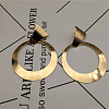 Iron Stud Dangle Earrings WGD53DC-01-2