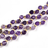 Natural Amethyst Beads Strands G-T141-48-4