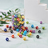 Cheriswelry 120Pcs 8 Colors Opaque Resin Beads RESI-CW0001-06A-12