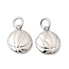 Sports Brass Charms KK-A289-04D-P-1