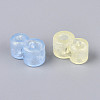 Luminous Frosted Transparent Acrylic Beads TACR-T029-21I-3
