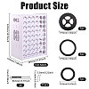 108-Hole Rotatable Plastic Paint Racks ODIS-WH0043-317-2
