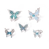 5Pcs 5 Styles Alloy Rhinestone Cuff Rings PW-WG077C5-01-3