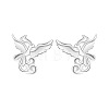 Phenix 999 Fine Silver Stud Earrings FS-WGF5874-01-4