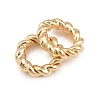 Brass Soldered Closed Jump Rings KK-K253-15C-03G-2