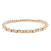 Narual White Jade & Synthetic Non-magnetic Hematite Beads Stretch Bracelets for Women LS-KP6261-10-1