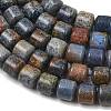 Natural Dumortierite Beads Strands GG-CBAC4F6-A01-02A-3