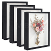 MDF Composite Wood Photo Frame Stand for Dried Flower DJEW-WH0028-057A-1