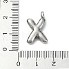 Anti-Tarnish 304 Stainless Steel Pendants STAS-U033-02P-X-3