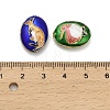 Handmade Cloisonne Beads CLB-Z001-08G-3