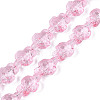 Transparent Glass Beads Strands DGLA-N021-02A-06-1
