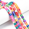 Handmade Polymer Clay Beads Strands CLAY-N008-060-05-6