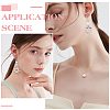 110Pcs 4 Style 304 Stainless Steel Earring Hooks & Leverback Earring Findings DIY-SC0024-14-5
