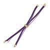 3MM Adjustable Round Nylon Braided Cord Bracelet Making FB-CBAA152-04G-34-2