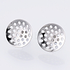 Non-Tarnish 304 Stainless Steel Stud Earring Findings X-STAS-Q231-03B-A-2