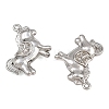 201 Stainless Steel Pendants Rhinestone Settings SA-CBA9448-03P-2