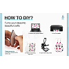 DIY Sublimation Dangle Earring Making Finding Kits DIY-BY0001-36-22