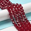Transparent Glass Beads X-EGLA-A035-T10mm-D02-2