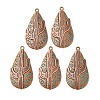 Tibetan Style Alloy Pendants X-PALLOY-F319-05R-1