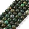 Natural African Turquoise(Jasper) Beads Strands X-TURQ-G037-10mm-5