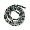 Natural Moss Agate Beads Strands X-G-A129-3mm-01-4