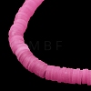 Handmade Polymer Clay Beads Strands CLAY-F004-C-4