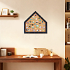 Wall Mounted Brooch Jewelry Display Cork Tray AJEW-WH0554-68F-5